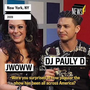 256K views · 936 reactions | Today marks ten years of us following the lives of kids on the shore— Snooki, DJ Pauly D, JWoww, Vinny, Ronny, Sammi Sweetheart, "The Situation," Deena, Angelina, and the gang. We sat down with them when the show first started to discuss the popularity of the show and their rise to fame. | MTV News | Facebook