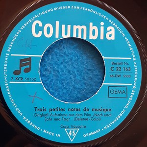 Cora Vaucaire - Trois Petites Notes De Musique