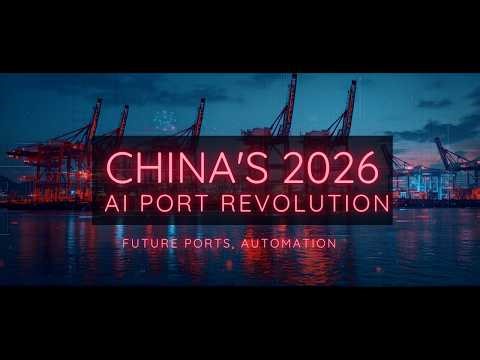 Inside China’s 100% Autonomous AI Port (The West Can’t Compete)