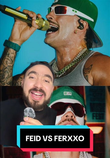 FERXXO VS FEID 💚🖤 ¿Se viene tour o qué está pasandoo??? 👀 #ferxxo #feid #feidmireligion #ferxxocalipsis @Feid @VacaxionesMorVelasquez @SOFIXX
