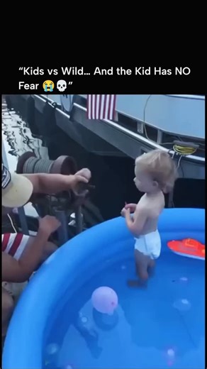 Curvico Explained on Instagram: "This video shows a toddler standing and playing in a small inflatable pool, an activity that supports early childhood development when properly supervised. From a developmental and health perspective, water play helps improve balance, coordination, and muscle strength as toddlers constantly adjust their posture against water resistance, which is higher than air and gently engages core and leg muscles. Sensory exposure to water also stimulates the nervous system,