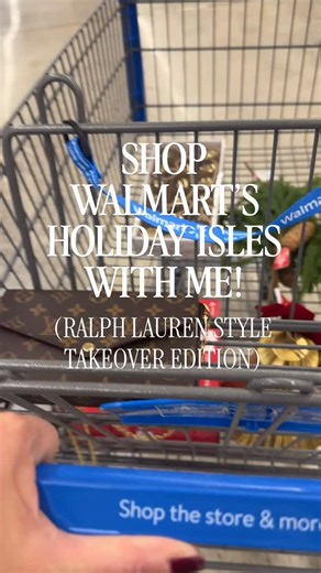 It’s time for my newest ‘Walmart Shop with Me’ series. But this time it’s with a Ralph Lauren- style Takeover! These pieces are all beautiful in real life which means they all have a high sellout risk. So, if you like it, be sure to add to cart! 🛒Comment “Need It” below to receive a DM with links to everything in this post & more on my LTK ⬇ https://liketk.it/5rVks #reels #facebookreels #walmart #walmartchristmasdecor #christmasdecor #walmartshopping #shopwithme #christmasdecorations #cozychris