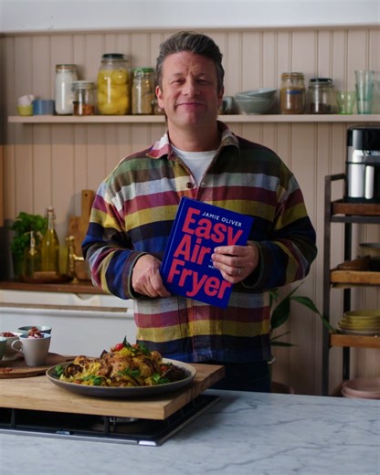 Bored of the same old air fryer dishes?! 🥱 Well NOT ANYMORE with Jamie's brand new book, 💙EASY AIR FRYER💙 featuring 80 easy, versatile and delicious air fryer recipes!! Pre-order your copy (with 50% off in the UK), right now >> https://jamieol.com/PreOrderEasyAirFryer #AD | Jamie Oliver