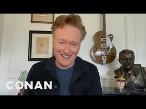 This Is What It Looks Like When Conan O'Brien Works From Home