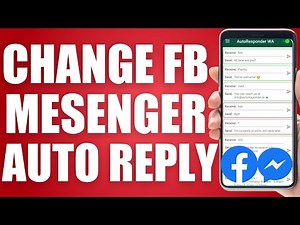 How To Change Facebook Messenger Auto Reply (quick and easy)