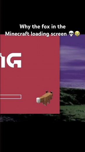 Why Is There a Fox on the Minecraft Loading Screen?