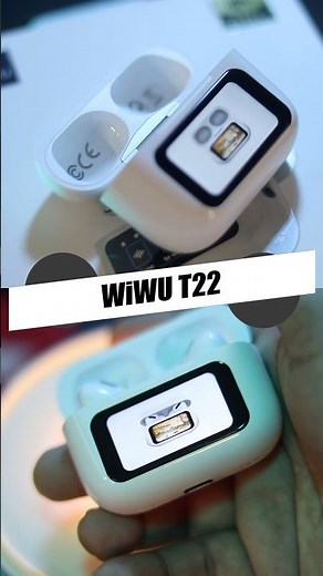 WiWU T22 | TWS with Display #tws #techbit