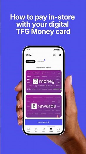Scan to pay with the digital TFG Money card #howto #tutorials #ilovebash