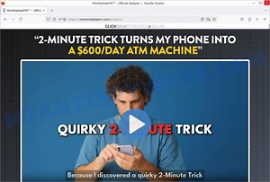 Mini Mobile ATM app Review, “Phone Trick” Scam