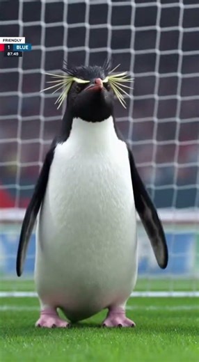 Wait… Why Is There a penguin in Goal? 🐧⚽