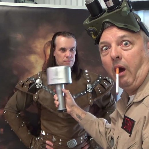 Vigo escapes the painting at Nor-Con 2023 - Ghostbusters 2