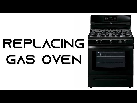(Make Sure To Shut Off Gas Line)How To Replace And Connect Oven Range Gas Line In A Kitchen