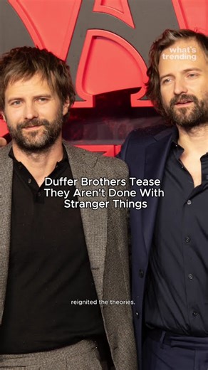 Stranger Things Fans...IT'S NOT OVER! #dufferbrothers #strangerthingsfinale