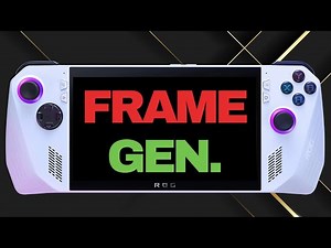 AMD Fluid Motion Frames | Tested ON Ally