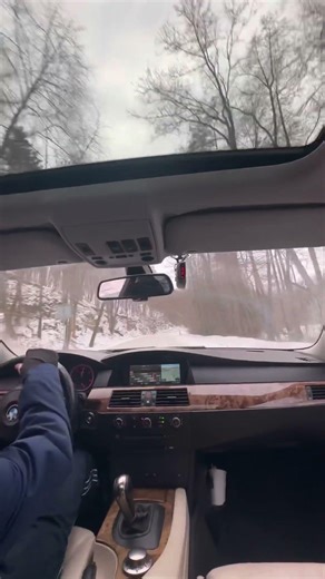 BMW E60 530d 300hp (snow drifting)❄️