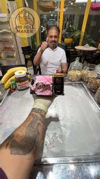 Perfect Ice Cream Rolls#shorts#satisfying#icecream#asianfood#streetfoodasia#foodshorts#asmrfood