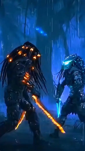 Brutal Yautja Showdown: Massive Predator vs Stealth Killer in 4K Chaos! 👹💥