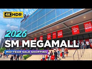 SM MEGAMALL 5-Day Mega SALE is ON! | 2026 Mall Walking Tour | Mandaluyong City