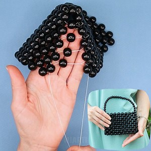 118K views · 5.5K reactions | How to make a bead bag easily - DIY jewelry! | Miarti - Creative ideas | Facebook
