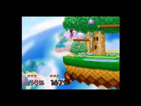 Super Smash 64 Ness combo video