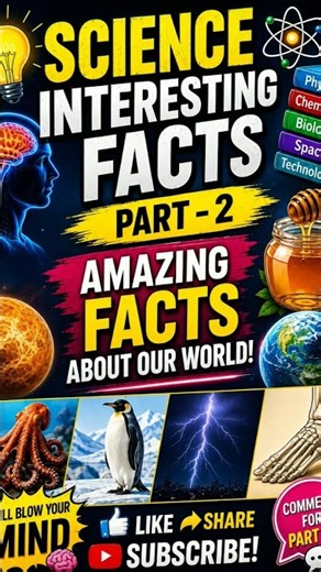 🧠 next 10 Amazing Science Facts That Will Blow Your Mind! 🤯comment for next......part...!! #scifact