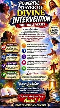 POWERFUL PRAYER OF DIVINE INTERVENTION 🔥 God Will Make A Way #breakthroughprayer #lawofattraction