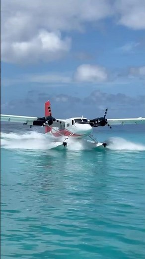 Unreal Maldives Seaplane Takeoff Best Flight Ever! 🏝️✈️