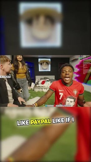 Speed's Hilarious Confusion Over Streamer Named 'PayPal' #ishowspeed #shortsvideo #shorts #viral