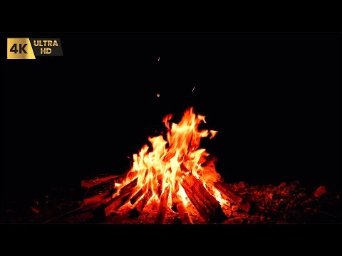 Campfire Sleep Sounds with Crickets Chirping - Nature White Noise for Sleeping or Relaxation