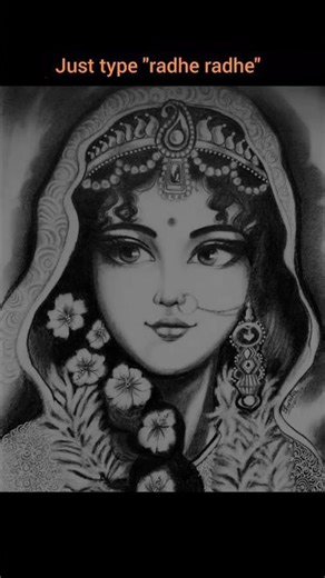 Real Image Of Radha | WhatsApp Statu | #shortsfeed #shorts #viral #ytshorts #krishna #music #radha
