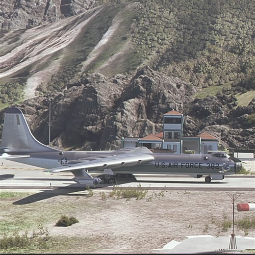 444K views · 5.7K reactions | Você nunca viu uma decolagem como essa. O Convair B-36H, o maior bombardeiro já construído pelos EUA, decola com seus 10 motores da menor pista do mundo - Uma verdadeira lenda! #beautiful #AmaZing #aviation #gaming | Level Up Aero | Facebook