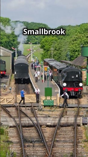The Isle of Wight Steam Railway - A Journey Back in Time #isleofwight #scenictrainjourneys #fyp