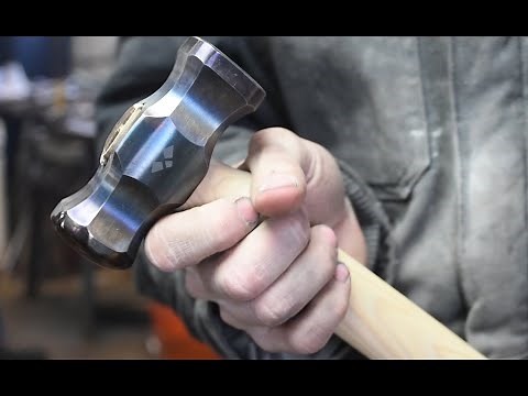 Forging a Rounding Hammer with my 24 Ton Forging Press!