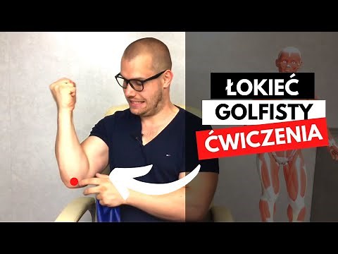 ŁOKIEĆ GOLFISTY - ĆWICZENIA NA BÓL ŁOKCIA - ROZSZERZONE TOP 3 ĆWICZENIA !