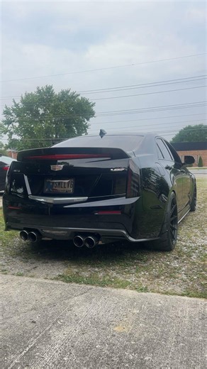 ATS-V retuned idle revs #atsv #cadillac #twinturbo #tuned