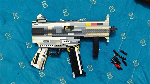 组装乐高MP5K（教程)