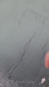 Use a Credit Card as a Snow Scraper | Crafty Panda How