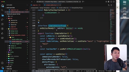 Build Rich Text Editor + Image Upload (Tiptap + UploadThing + Prisma) - Cand Dev