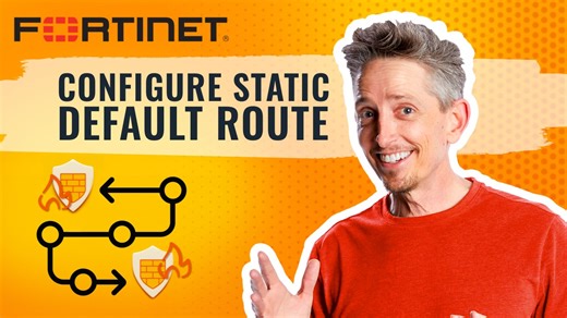 7.1K views · 157 reactions | If Fortinet is on your certification wishlist for 2025, you don’t want to miss this.  Keith Barker dives into static default routes, one of many skills covered in our FortiGate 7.6 Administrator course. Get started training now: https://bit.ly/45KSLV5 #Fortinet #FortiGate #NetworkSecurity #Networking #ITtraining | CBT Nuggets | Facebook