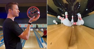 Insta360 X5 Inside a Bowling Ball Captures Incredible 360-Degree Footage