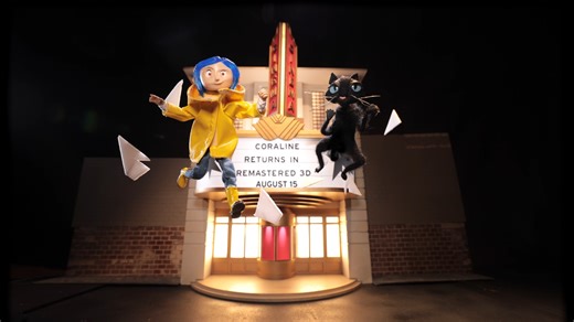 Get ready to experience the Other World in a whole new dimension: #Coraline returns to theaters worldwide on August 15 in remastered 3D. Get your tickets now at Coraline.com. | Coraline
