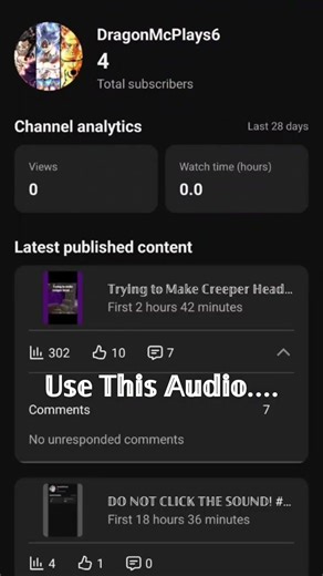 𝕌𝕤𝕖 𝕋𝕙𝕚𝕤 𝔸𝕦𝕕𝕚𝕠.... #animation #artist #artist #music #music #cover #coversong #coversong #minecraft