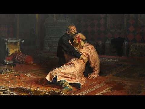 Russian realist painter-Ilya Yefimovich Repin painting