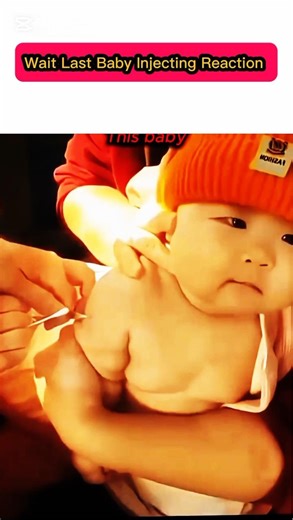 Others baby injection reaction vs This baby