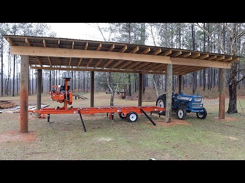 Building a Sawmill Shed, Part 2