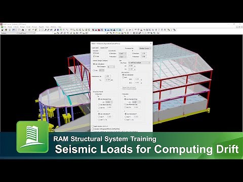 Generating Seismic Loads in RAM Frame for Computing Drift (ASCE 7-16)