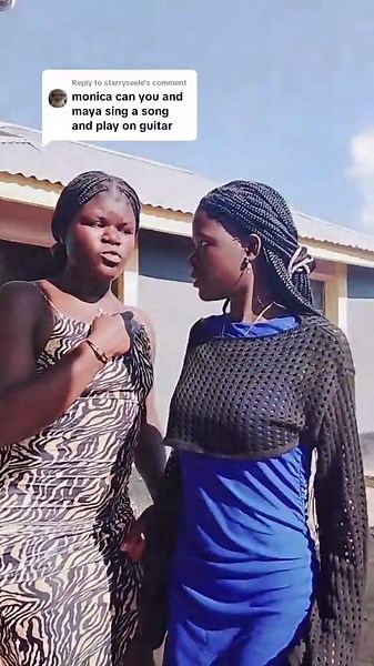 Monica and Maya Play Guitar Together