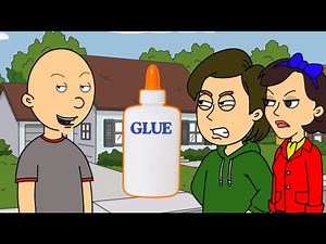 Classic Caillou Grows hair ends up in disaster