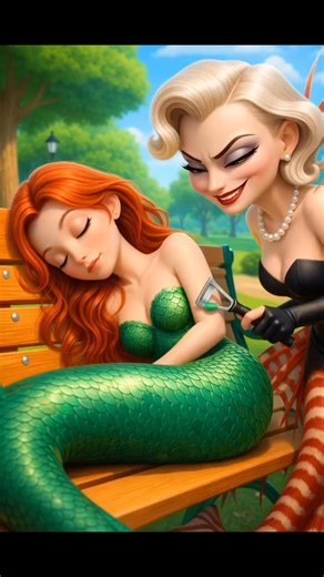 Classic mermaid cut the tail 🧜 #mermaid#mermaids #trendingvideo #fyp #ocean | Muskan Thakur