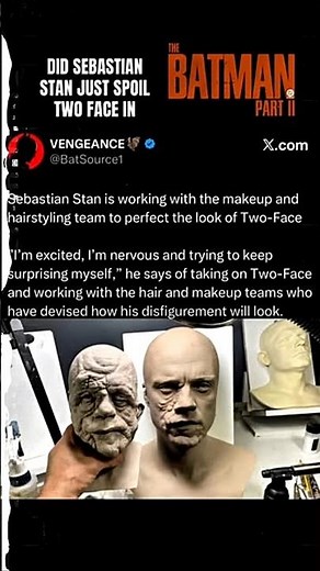Harvey Dent Will Become TWO-FACE In THE BATMAN PART II?! 😨